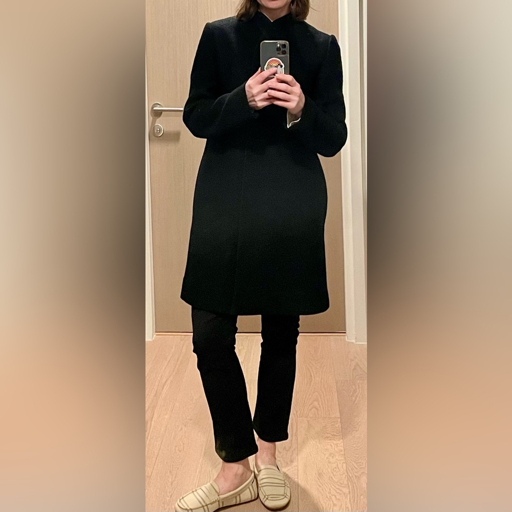 COS Black Wool Women's Coat Size 2